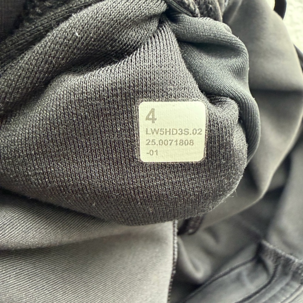 lululemon athletica Black Leggings wunder train 25 inch